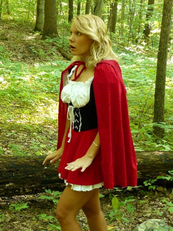 And Little Red Riding Hood herself, Amber 'Pixie' Wells. 